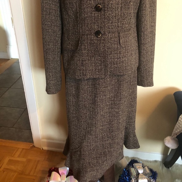 LAURA STUDIO vintage brown suit - Picture 3 of 11